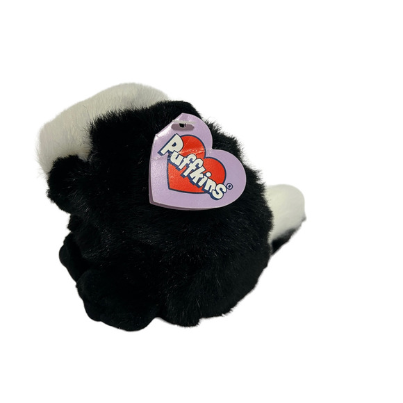 Vintage Puffkins Odie Skunk 7” Swibco Plush Stuffed Animal NEW Y2K 90s Toy - Picture 1 of 16